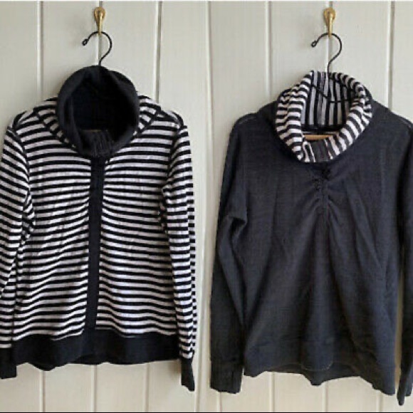 lululemon - reversible stripe in a clinch pullover - Picture 2 of 9